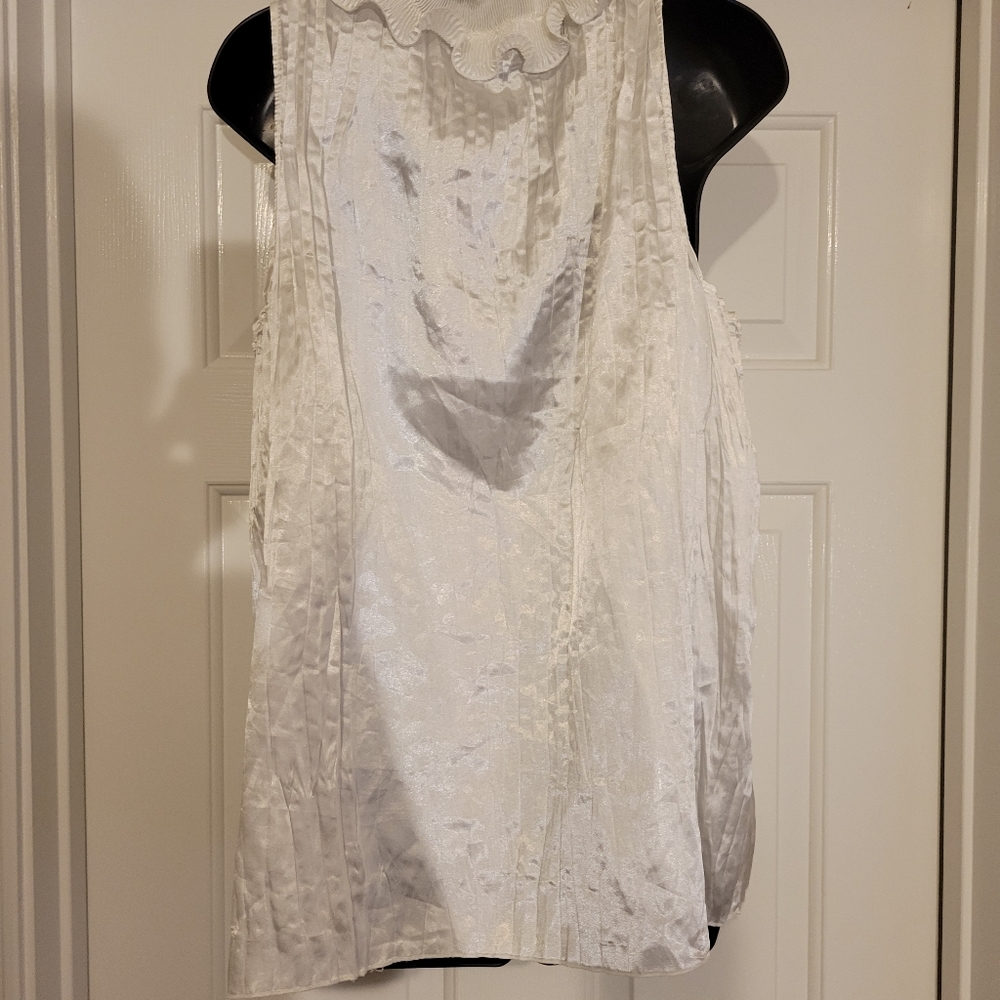 White satin Blouse